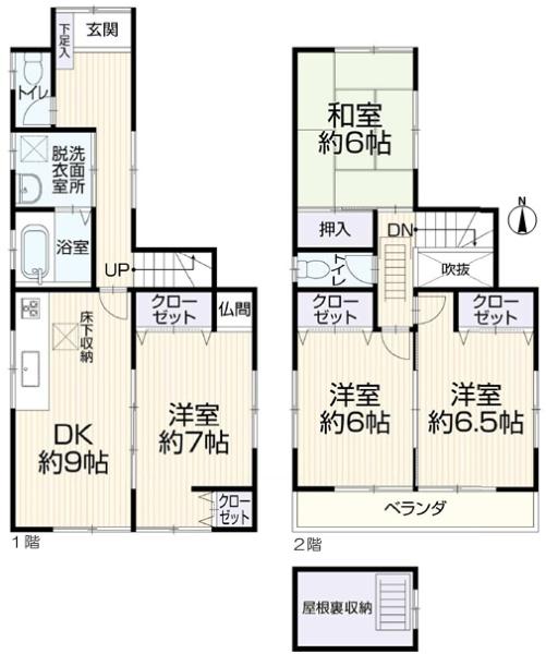 北名古屋市久地野河原の中古一戸建