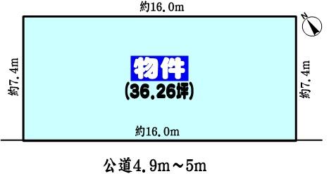 春日井市上条町３丁目の売土地