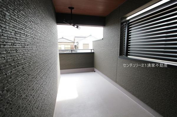 春日井市高山町4丁目の新築一戸建(バルコニー)
