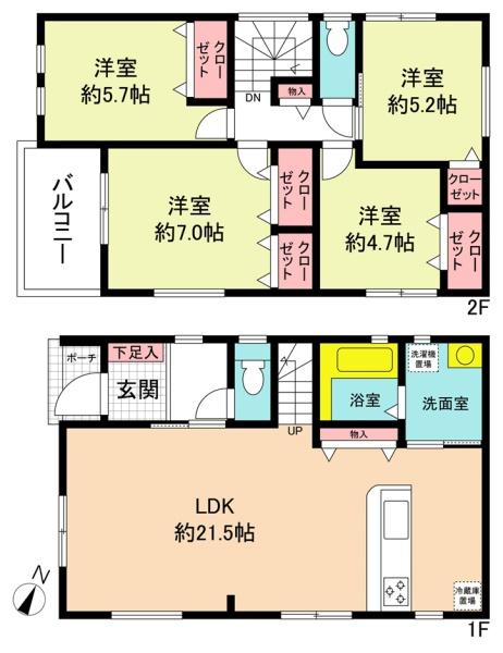 春日井市下市場町６丁目の新築一戸建