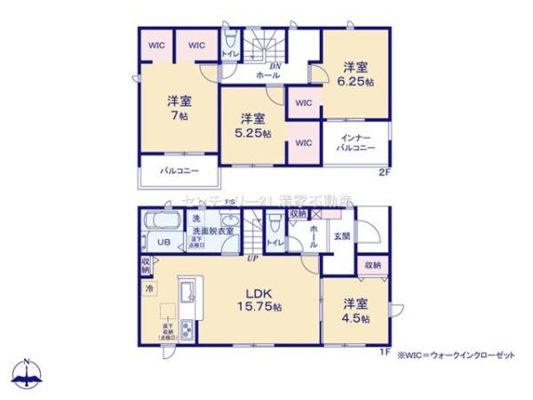 北名古屋市片場天王森の新築一戸建