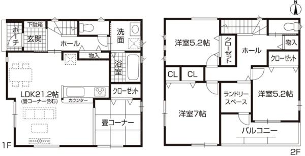 春日井市味美上ノ町の新築一戸建