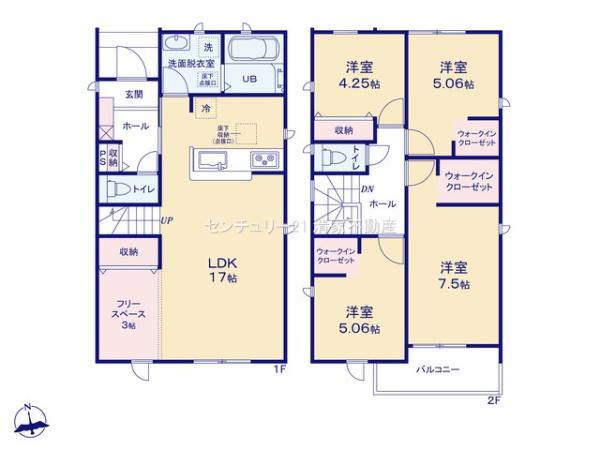 北名古屋市鍜治ケ一色西一丁目の新築一戸建