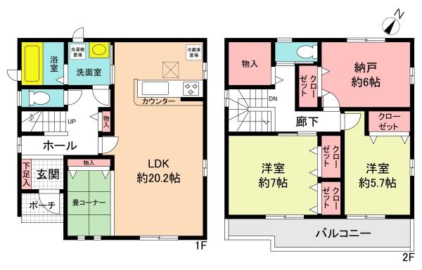 春日井市堀ノ内町北１丁目の新築一戸建