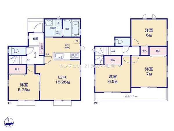 小牧市大字三ツ渕の新築一戸建