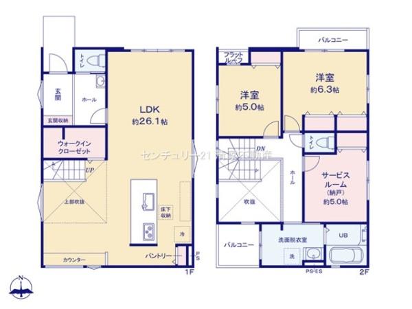 春日井市宮町字下夕原の新築一戸建