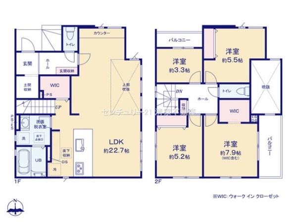 春日井市宮町字下夕原の新築一戸建