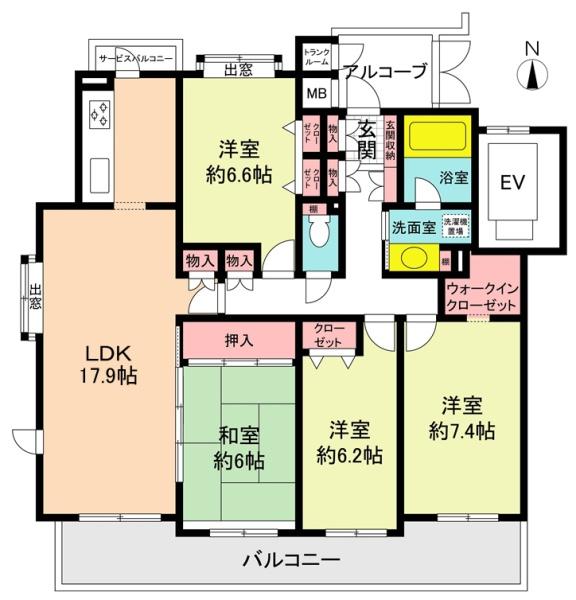 プリンスハイツ高蔵寺北