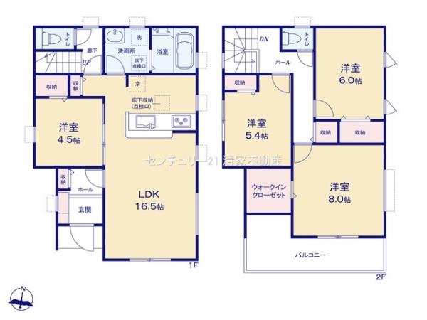 春日井市六軒屋町１丁目の新築一戸建