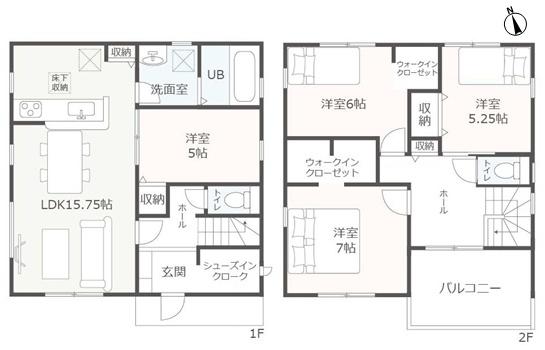 小牧市藤島町中島の新築一戸建