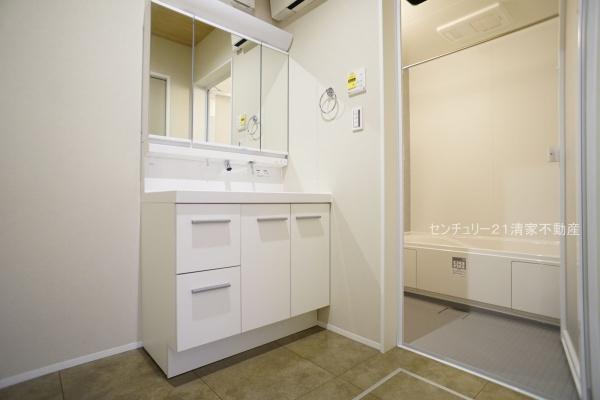 北名古屋市熊之庄小烏の新築一戸建(洗面台・洗面所)