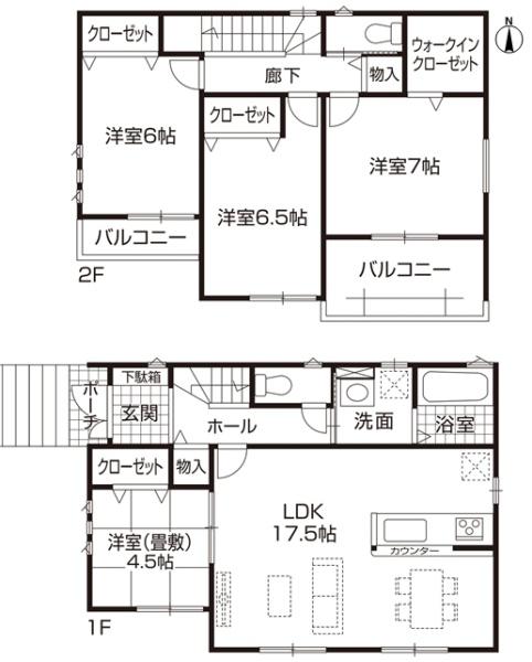 小牧市大字本庄の新築一戸建