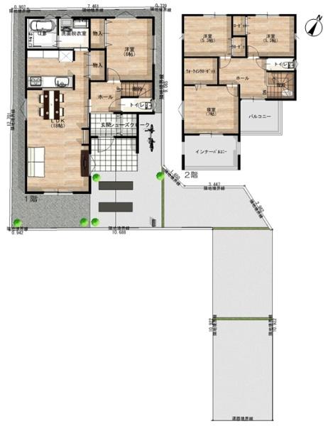 春日井市貴船町の新築一戸建
