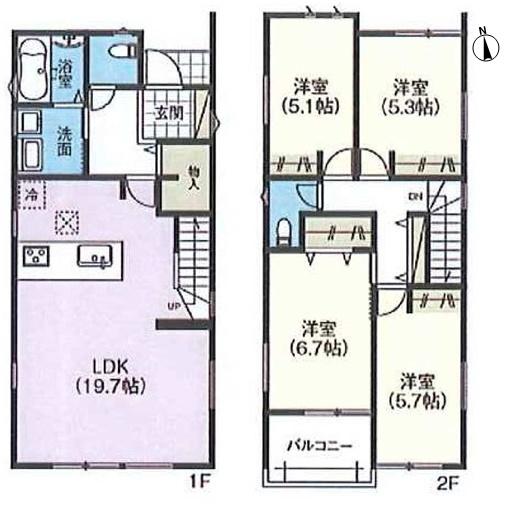 小牧市小牧２丁目の新築一戸建
