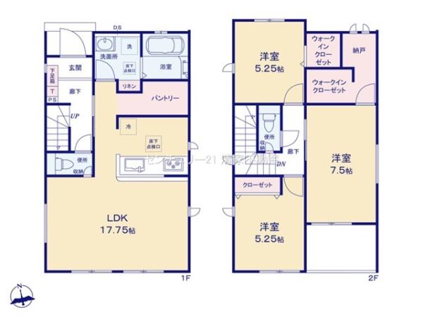北名古屋市鹿田神明附の新築一戸建