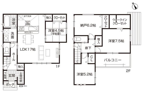 春日井市岩野町１丁目の新築一戸建