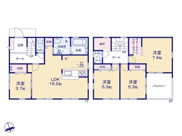 春日井市東野町西２丁目の新築一戸建