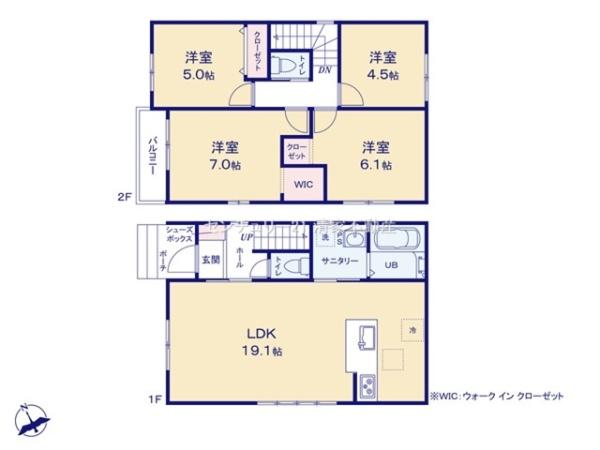小牧市藤島２丁目の新築一戸建