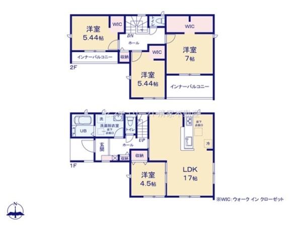北名古屋市六ツ師山の神の新築一戸建