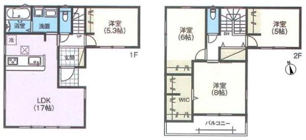 小牧市中央３丁目の新築一戸建