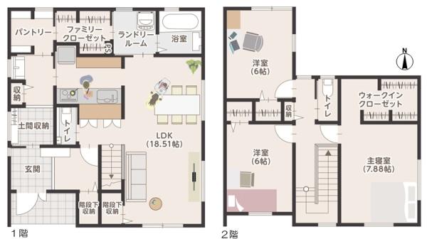 北名古屋市六ツ師宮西の中古一戸建