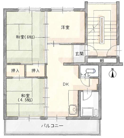 瑞穂パレスハイツＡ棟