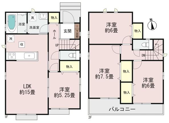 北名古屋市薬師寺山浦の新築一戸建