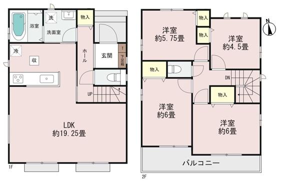 北名古屋市薬師寺山浦の新築一戸建