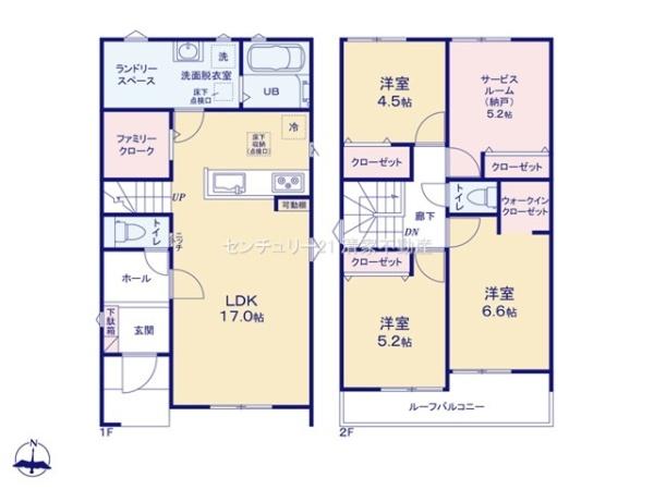 春日井市上田楽町の新築一戸建