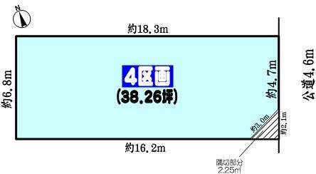 北名古屋市六ツ師宮西の売土地