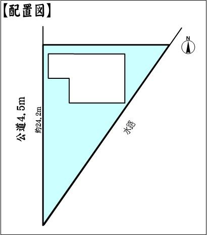北名古屋市熊之庄古井の新築一戸建(区画図)