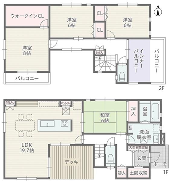 春日井市知多町２丁目の新築一戸建