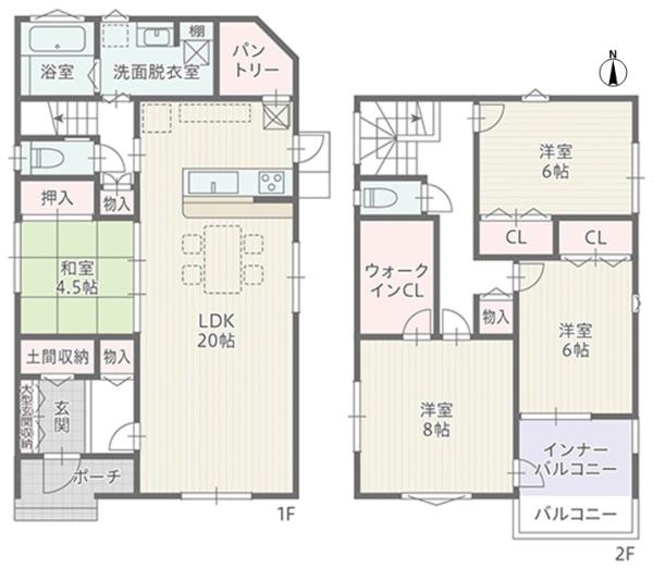 春日井市知多町２丁目の新築一戸建