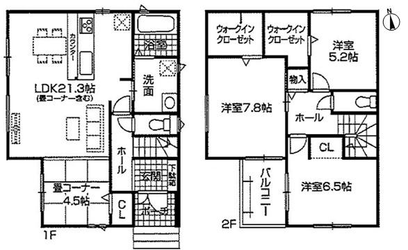 小牧市久保の新築一戸建