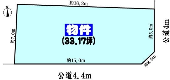 北名古屋市鹿田南蒲屋敷の売土地