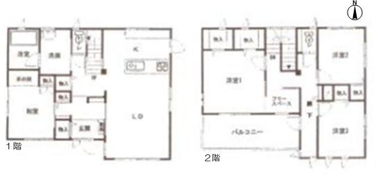 春日井市勝川新町1丁目の中古一戸建