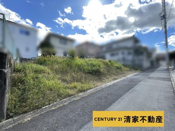 春日井市高森台3丁目の土地(前面道路含む現地写真)