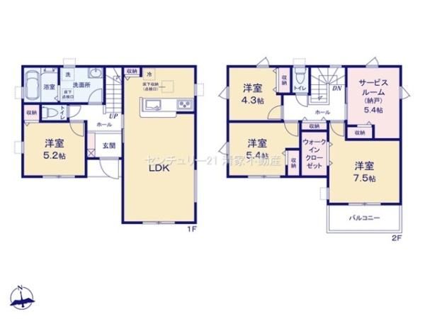 北名古屋市久地野北浦の新築一戸建