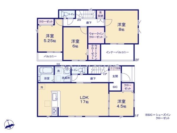 北名古屋市六ツ師宮西の新築一戸建