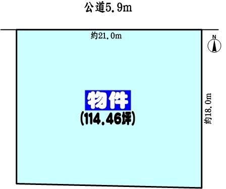 春日井市大手町２丁目の売土地
