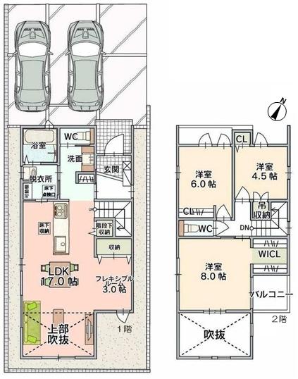 春日井市篠木町２丁目の新築一戸建