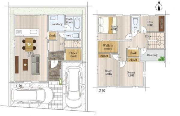 北名古屋市沖村佐渡の新築一戸建