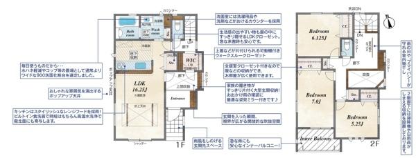 北名古屋市熊之庄城ノ屋敷の新築一戸建