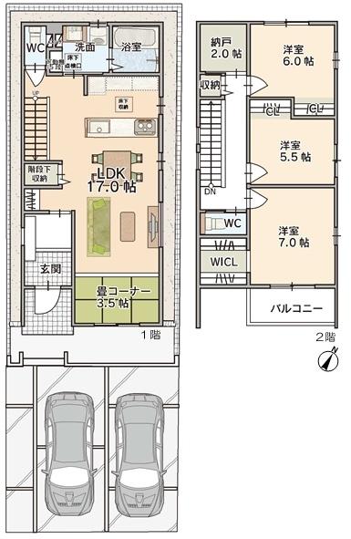 春日井市小木田町の新築一戸建