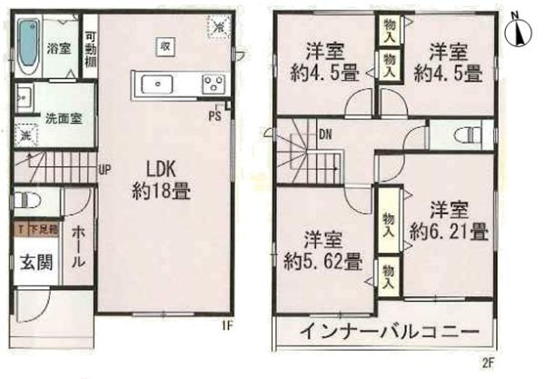 北名古屋市宇福寺天神の新築一戸建