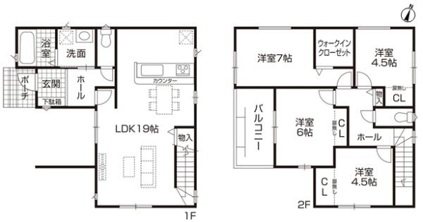 春日井市林島町４丁目の新築一戸建