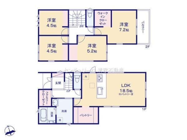 北名古屋市鍜治ケ一色村内西の新築一戸建