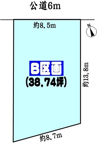 春日井市東野町西３丁目の土地