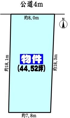 春日井市上条町９丁目の売土地