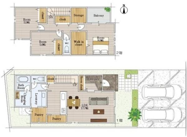 春日井市上条町５丁目の新築一戸建